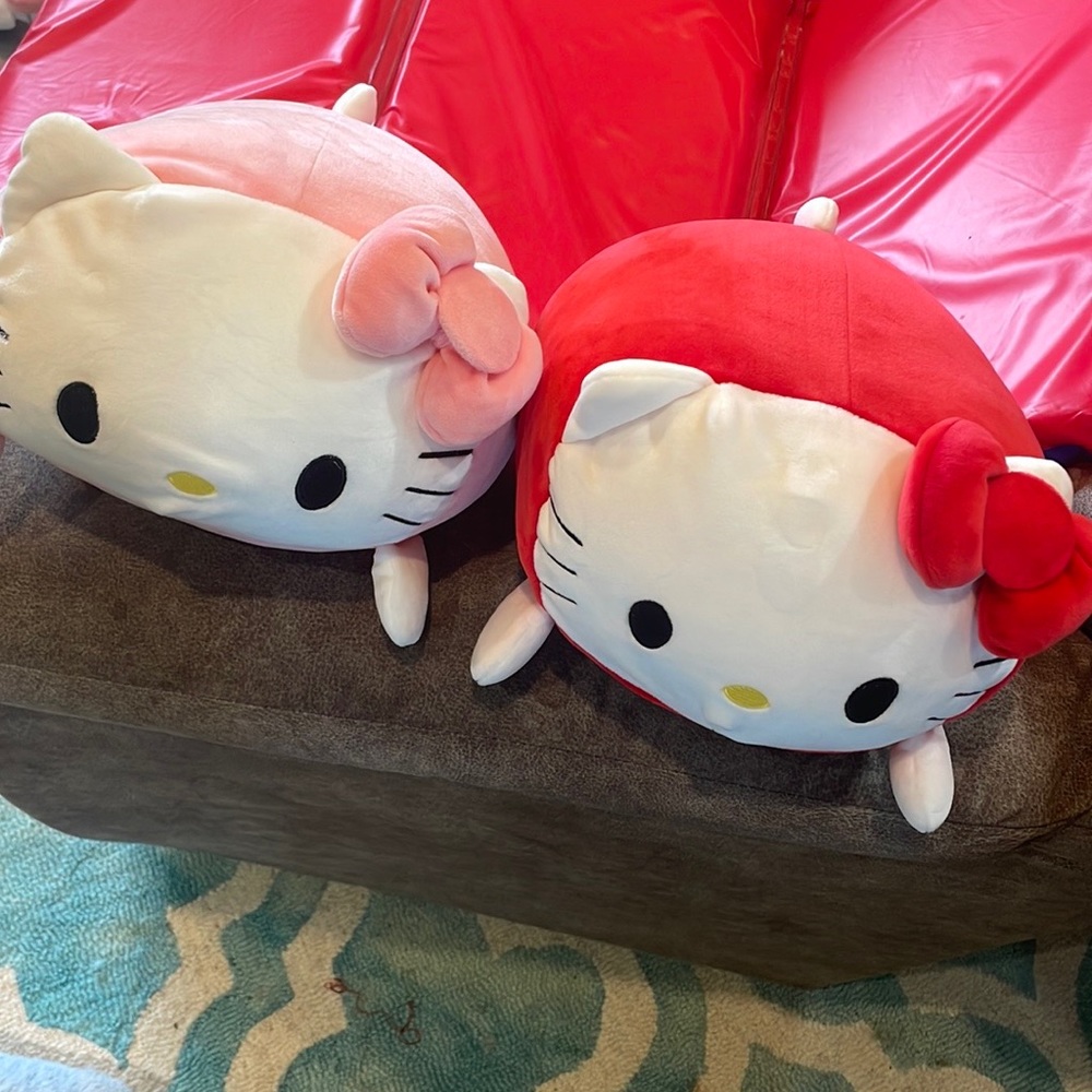 Sanrio Hello Kitty Mochi-Mochi 12” Plush X 2! - Picture 4 of 11